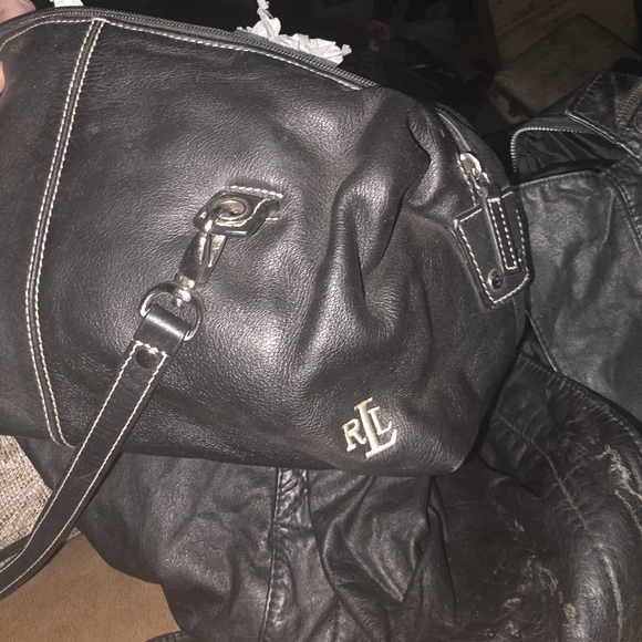 Polo by Ralph Lauren Black Duffel Bag - Picture 4 of 6